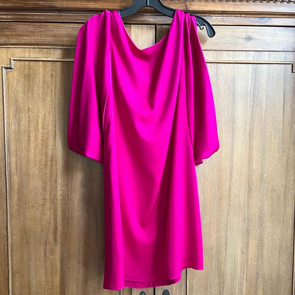 Milly Cape Sleeve Dress